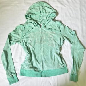 Victoria's Secret PINK Full Zip Jacket With Hood Size Medium